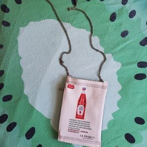 LA Project Ketchup Packet Crossbody Bag